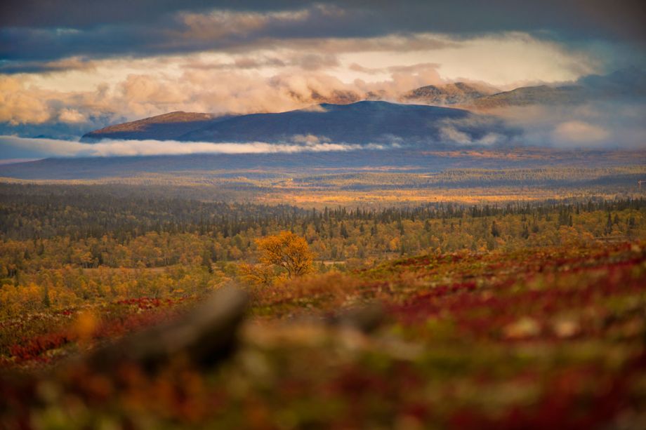 Storlien Sonnenuntergang
